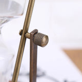 15 Minutes Metal Rotating Sand Glass Timer Clock Hourglass Table Ornament Home Decor Gift Aimak Store