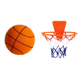 18cm Silent Basketball Quiet No Noise High Density Soft PU Foam Squeezable Ball Indoor Mute Bouncing Basketball Kids Sports Toys Aimak Store