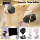 Double Sided Suction Cup Magnetic Phone Holder Lazy Multi-functional Foldable Storage Holder Vacuum Suction Phone Holder Aimak Store