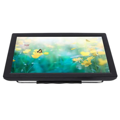 14 HD Portable Digital TV ISDB-T with Stand, Tuner for home & Car, EU Plug 110-220V - Compact Entertainment Solution
