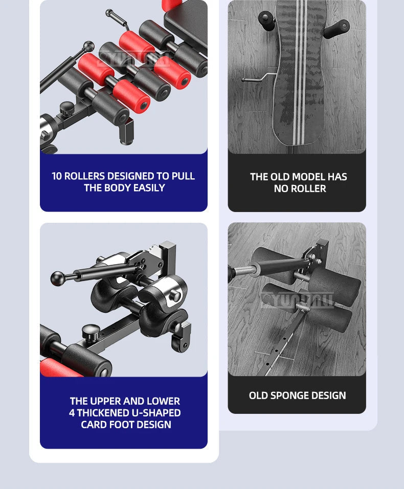 Lumbar Spine Stretcher Spinal Traction Home Height Increasing Fitness Spinal Traction Device Inverted And Soothing Bed Aimak Store