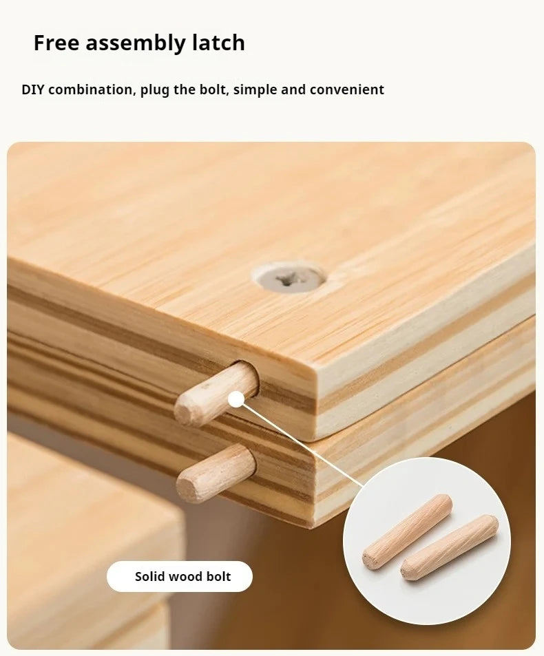 Bookcase Desk Shelf Display Storage Bedroom Furniture Multipurpose Organizer Cabinet Librero Wooden Room Bookshelf Home Living Aimak Store