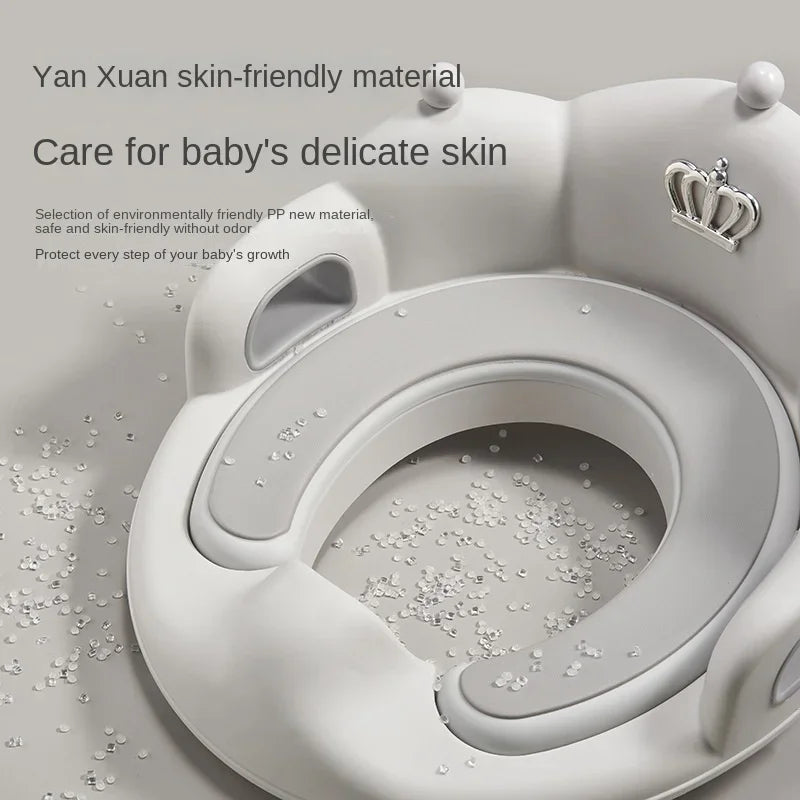 Baby and Child Toilet Seat Ring Female Baby and Little Boy Cushion Bedpan Cover Children's Toilet Household Auxiliary Toilet Aimak Store