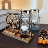 Creative Student Gift Retro Ferris Wheel Quicksand Hourglass Ornaments Domestic Desktop Decoration Crafts Aimak Store