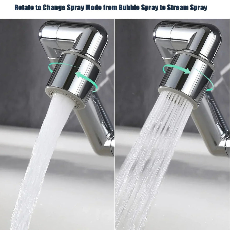 360° Swivel Faucet Extender, Water Saving Tap Sprayer with 3 Modes, for Kitchen, Bathroom Sink, RV Camper & Home Use Aimak Store