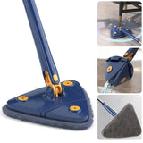 Triangle Mop 360 Rotatable Extendable Adjustable 110 Cm Cleaning Mop For Tub Tile Floor Wall Cleaning Mop Deep Cleaning Mop Aimak Store