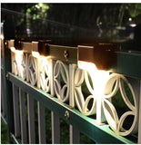 1/4/8/12/pcs Solar LED Lights Outdoor Garden Light Deck Lamp Solar Stairs Light Waterproof Solar Step Lamp Patio Garden Decor Aimak Store