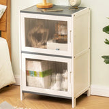 Modern Simple Storage Small Night Stand Household Bedside Table Solid Wood Bedchamber Large Capacity Home Furniture Aimak Store