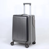 2025 New Suitcase with Seat for Kids Front Open Lid Suitcases on Wheels Kids Trolley Luggage Aluminium Frame 20/22 inch Aimak Store
