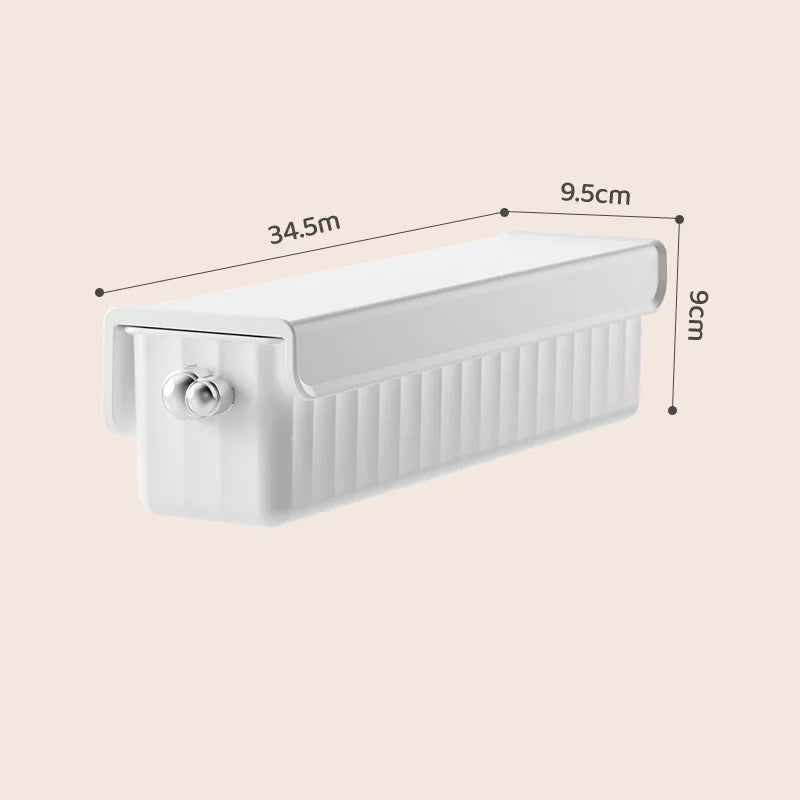 1pc Pull-out Underwear Bra Organizer Drawer Socks Storage Box Wall Mounted Panties Boxes Bedroom Closet Organizer Spave Saving Aimak Store