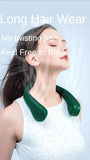 New Mini Neck Fan Portable Bladeless Hanging Neck 1200mAh Rechargeable Air Cooler 3 Speed Mini Summer Sports Fans Aimak Store