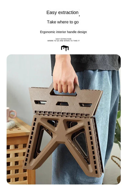 Outdoor Small Stool Portable Folding Stool High Load Bearing Durable Small Chair Fishing Stool Beach Stool Camping Stool