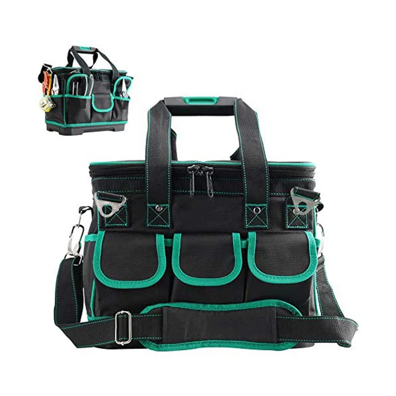 Electrician's Tool Bag 16/18/20/23 Inch Hardware Maintenance Storage Bag Portable Wear-resistant Thickened Oxford Waterproof Aimak Store