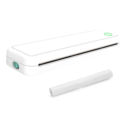 A4 Portable Thermal Printer Inkless Bluetooth-Compatible Min Portable A4 Label Maker with Printing Paper Document Printing Maker