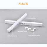 30CM/11.81inch Magnetic Smart Sensor Cabinet Light Rechargeable Night Light Home Closet Light Support Infinitely Dimmable Aimak Store