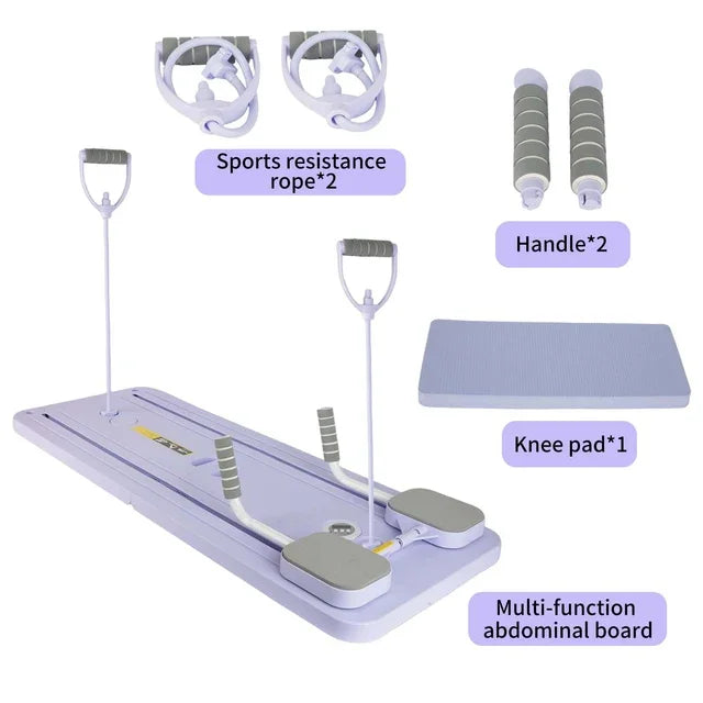 Multifunctional Fitness Board Exercise Pilates Board Push-up Stand Set Fitness and Muscle Training Device Yoga Workout Equipment Aimak Store