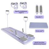 Multifunctional Fitness Board Exercise Pilates Board Push-up Stand Set Fitness and Muscle Training Device Yoga Workout Equipment Aimak Store