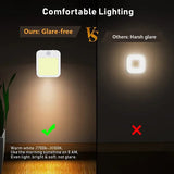 Night Light Motion Sensor With LED Light EU Plug Lamps Children'S Night Light Wireless Night Lamp For Bedside Table Bedroom Aimak Store