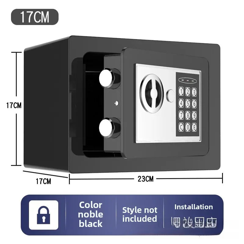Mini safe Invisible Office Home Safe Password Box Alarm Anti-Theft Money Jar Toy from Mainland China Popular on Social Media Aimak Store