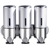 1-3pcs Wall Mounted Square Manual Liquid Soap Dispensers Shampoo Container Soap And Gel Dispenser Bathroom Accessories 500ML Aimak Store