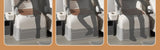 Ergonomic Elderly Toilet, Detachable Armrest, Heightened Portable Seat, Soft Backrest Comfort Chair for Pregnant Women Aimak Store