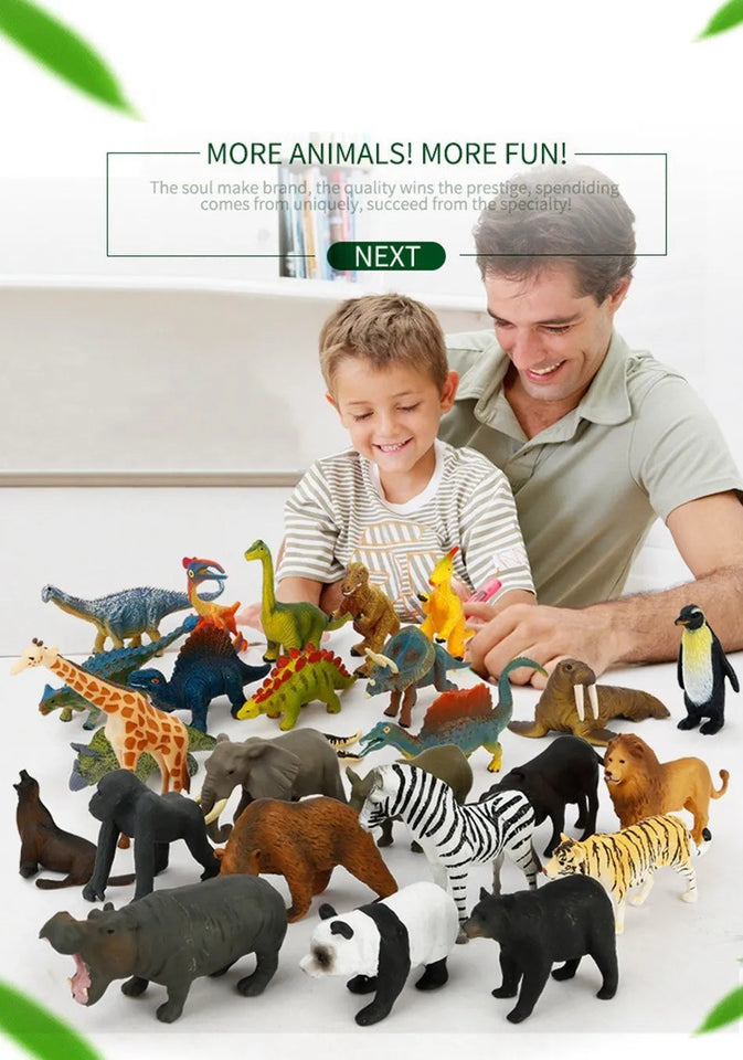 Children Playmat Activity Surface Waterproof Map Kids Animal Road Toy Baby Dinosaur Road Portable Carpet Farm Road Non-Toxic Mat Aimak Store