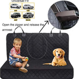 Car Dog Seat Cover for Back Seat Waterproof Auto Rear Pet Seat Protector Mat Nonslip Universal Safety Carrier For Outing Dogs Aimak Store