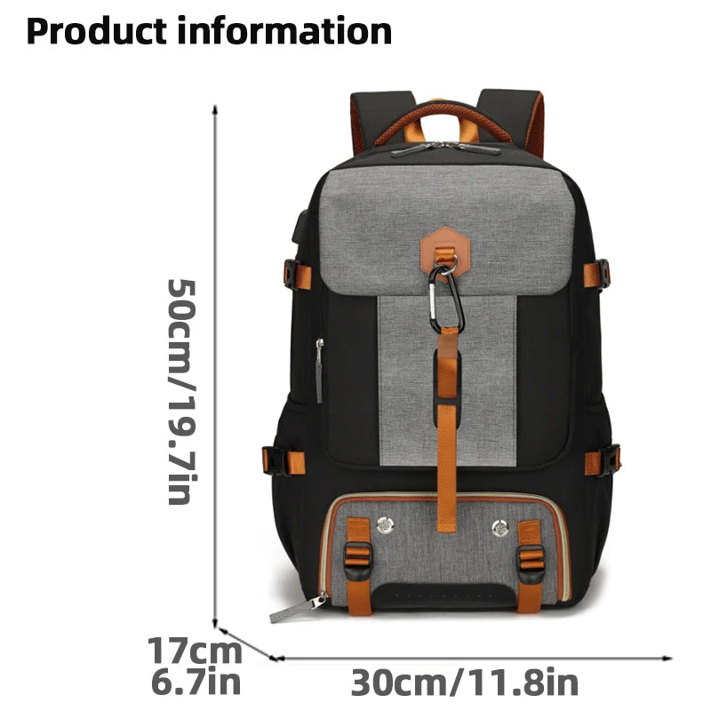 Outdoor backpack for travel, 50L waterproof camping backpack for women and men, backpack with shoe compartment Aimak Store
