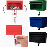 Car Garage Key Holder with Opening Door Wall Mount with Car Garage 3D Printed Key Organizer Easy to Install Versatile Key Hooks Aimak Store