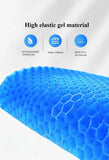 Gel Seat Cushion Summer Breathable Honeycomb Design For Pressure Relief Back Tailbone Pain Aimak Store