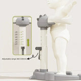 Baby standing bath for 6-24 months with adjustable height stand baby washing butt armrest stand baby standing bath table Aimak Store