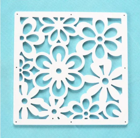 12pcs 29x29cm Hanging Screens Living Room Divider Panels Partition Wall Art Diy Home Decoration White Wood-plastic Aimak Store