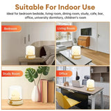 Mini Desktop LED Cute Night Lamp Creative USB Rechargeable Portable Cartoon Table Lamp For Coffee Bar Home Decor Hotel Bedroom Aimak Store