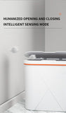 15L Aromatherapy Smart Sensor Trash Can Garbage Bin Electronic Trash Bin Narrow Toilet Rubbish Wastebasket for Home Kitchen Bath Aimak Store
