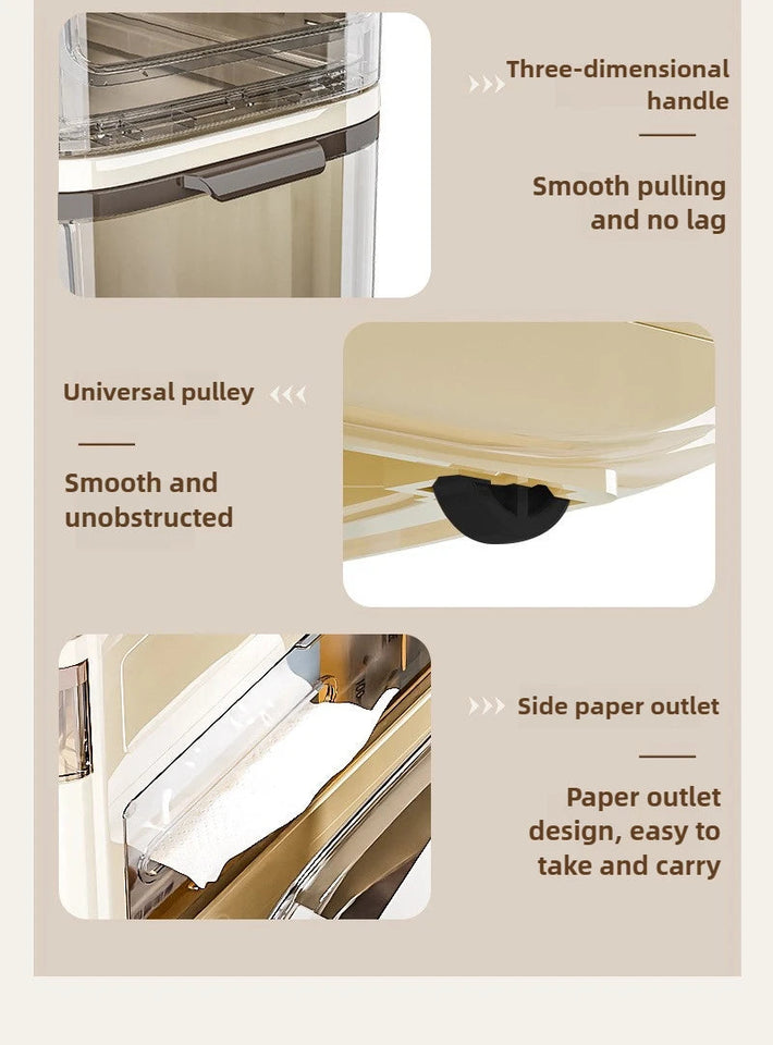 Bathroom crevice wardrobe storage cabinet, bathroom shelf, bathroom toilet storage cabinet, toilet side storage cabinet Aimak Store