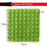 NEW Wall Hanging Pockets Planting Bags Flower Pot Home Garden Grow Bag Garden Planter Vertical Suculentas Plant Pot Home Decor Aimak Store