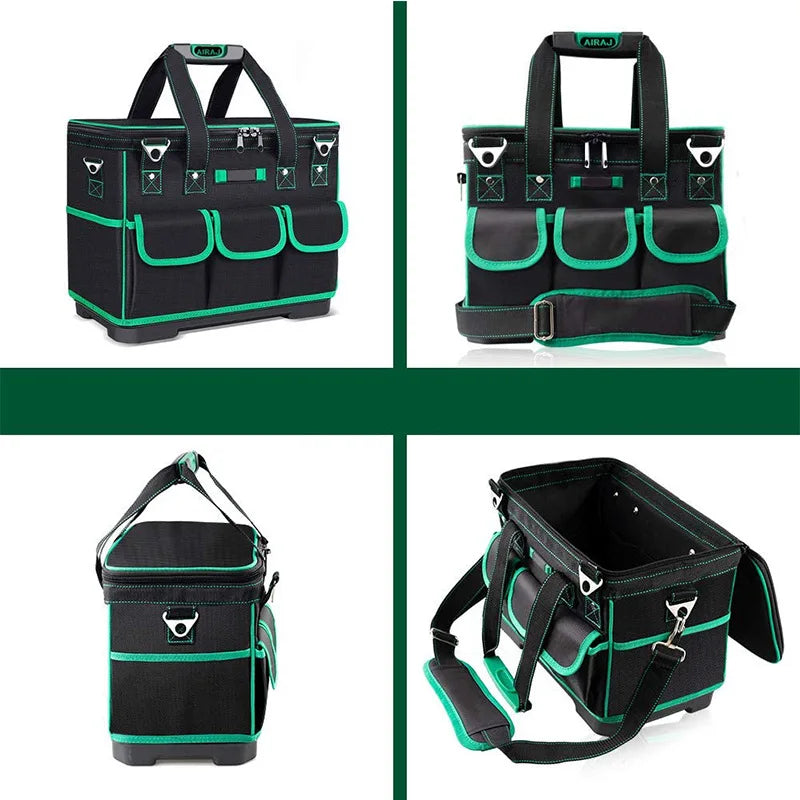 Electrician's Tool Bag 16/18/20/23 Inch Hardware Maintenance Storage Bag Portable Wear-resistant Thickened Oxford Waterproof Aimak Store