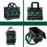 Electrician's Tool Bag 16/18/20/23 Inch Hardware Maintenance Storage Bag Portable Wear-resistant Thickened Oxford Waterproof Aimak Store