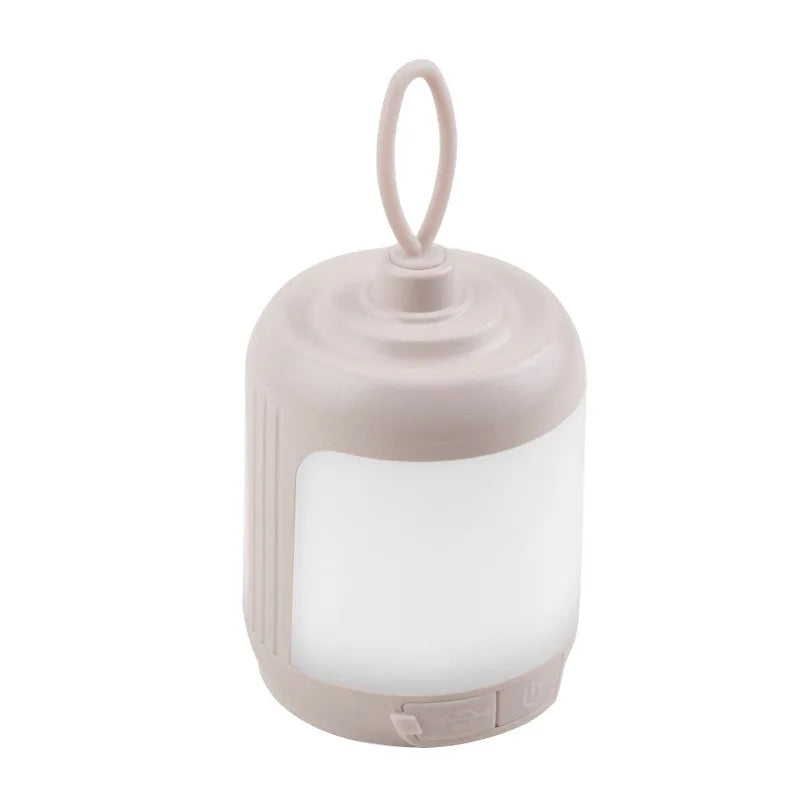 1PCS Genuine Mini LED Camping Atmosphere Light Portable ABS Tent Lamp USB Rechargeable Waterproof for Outdoor Hiking Travel