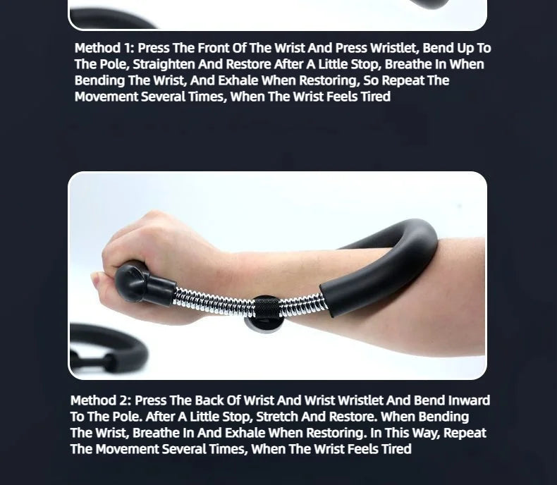 Adjustable Forearm Hand Trainer Wrist Exercises Force Power Strengthener Fitness Equipment Wrists And Strength Grips Workout Aimak Store