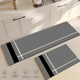 Super Absorbent Mat Kitchen Table Mat Absorbent Quick Drying Anti Slip Area Rugs Anti Oil Stain Floor Mat Washable Large Carpet Aimak Store