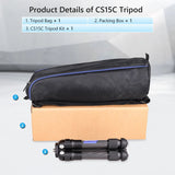 ARTCISE CS15C Carbon Fiber Compact Travel Portable Tabletop Mini Tripod with 360° Panorama Ballhead for DSLR Camera Mobile Phone Aimak Store