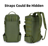 Tactical Fishing Backpack Tackle Bag with Rod Holders Fish Equipment Storage Molle Camping Hiking Outdoor Multifunctional Bag Aimak Store