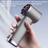 Handheld Fan Rechargeable Silent Small Handheld Fan Portable Personal Fan Quick Charging Personal Cooling Fan Small Personal Fan Aimak Store