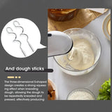 Handheld Electric Egg Beater Home Automatic Mixer Multifunctional Egg White Cream Dough Mixer Kitchen Cooking Egg Beater Aimak Store