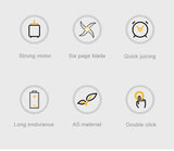 New 4000mAh Portable Juicer Cup 600ML 10-Leaf Blade Powerful Motor Mini Blender for Shakes Smoothis Blender Mixer Cup Outdoor Aimak Store