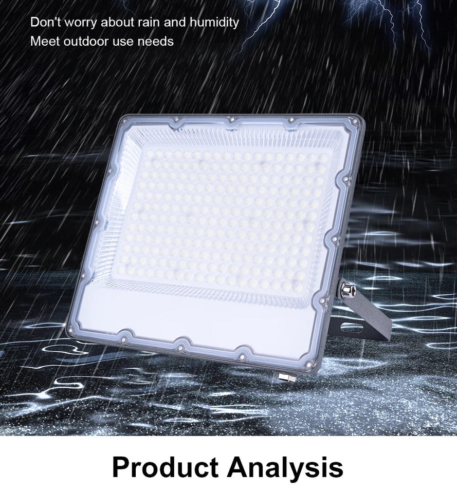 LED Floodlight LED Projector IP67 Waterproof Reflector 220V 10w20w 30w 50w 100w 150w 200w 300w Wall Garden Spotlight Flood Light Aimak Store