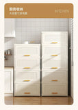 4 Floor Multifunctional Folding Storage locker Thickening Folding Wardrobe Storage Cabinet Home Folding Storage Box With Pulley Aimak Store