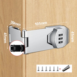 Security Digit Combination Lock 3 Digit Cabinet Password Locks Refrigerator File Cabinet Door Drawers Home Security Hardware Aimak Store