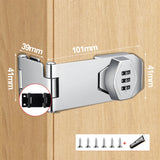 Security Digit Combination Lock 3 Digit Cabinet Password Locks Refrigerator File Cabinet Door Drawers Home Security Hardware Aimak Store